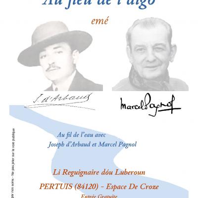 Exposition « Au fièu de l’aigo emé Jóusè d’Arbaud e Marcèu Pagnol » 