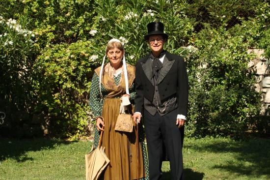 Défilé de mode d'antan