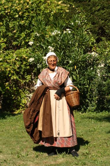 Défilé de mode d'antan