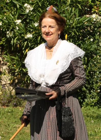 Défilé de mode d'antan