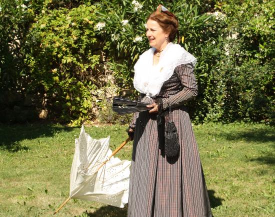 Défilé de mode d'antan