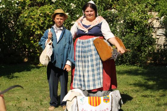 Défilé de mode d'antan