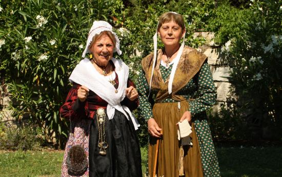 Défilé de mode d'antan