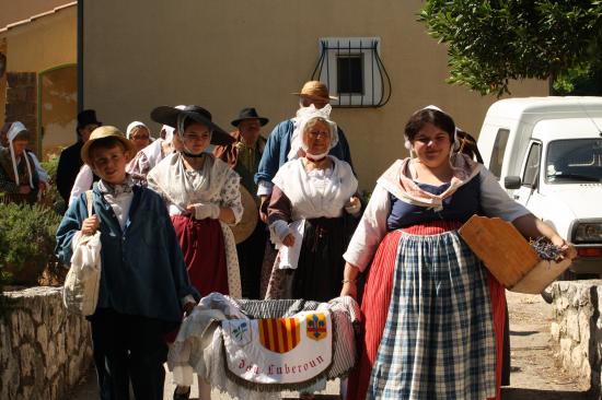 Défilé de mode d'antan