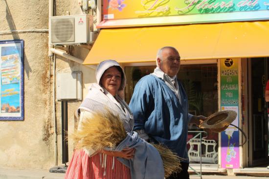 Défilé de mode d'antan