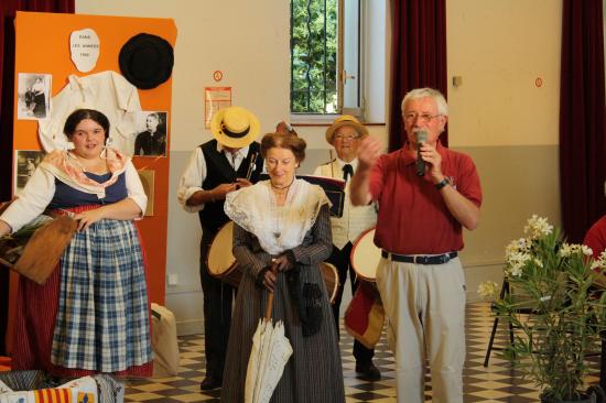 Défilé de mode d'antan